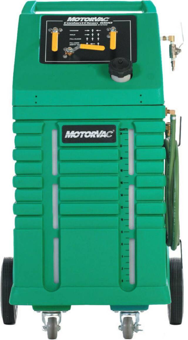 MotorVac Coolant Flush Machines